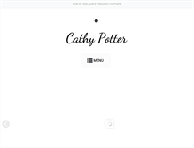 Tablet Screenshot of cathypotter.com